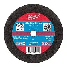 Отрезной диск Milwaukee 4932451505