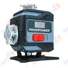 PROFIPOWER E0363 Лазерный нивелир E0363 NL-16G (16 лучей, лазер - зеленый, Li-ion - 2шт., пульт, кронштейн, З/У, c подъемным механизмом ,сумка-чехол)