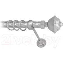 Карниз для штор Lm Decor Империя 168 1р витой 25мм (сатин, 4м)