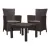Набор мебели Rosario balcony set коричневый