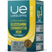 БАД UESupps Ultra Energy Glucosamine+Chondoitine+MSM (60 таблеток)