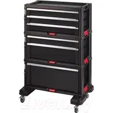 Тележка инструментальная Keter Set 6 Drawer / 237786 (черный)