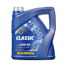 Моторное масло 10W40 полусинтетическое MANNOL Classic 4 л (95751)
