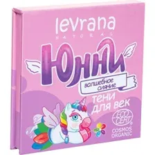 Детские тени для век Levrana Юнни, волшебное сияние, 4х2 г