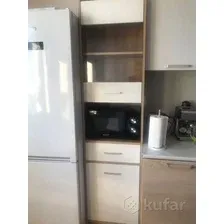 Стелс Шкаф-Пенал 1в1д1ящ Дуб сонома/Белый