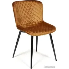 Стул TetChair Quincy mod. 8272 металл/ткань (коричневый/черный)