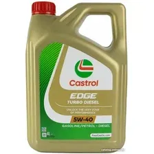 Моторное масло Castrol Edge Turbo Diesel Titanium FST 5W-40 5л