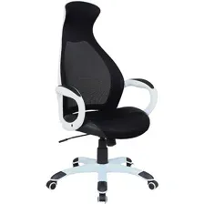 офисное компьютерное кресло BRABIX Genesis EX-517, черно-белый
