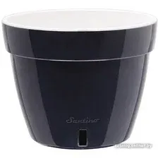 Вазон Santino Asti 18 л AST180ANT/WHT (антрацит/белый)