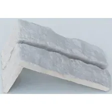 Декоративный кирпич Stone Mill Кирпич старый угловой (белый)