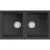 Кухонная мойка Elleci Best 450 Undermount Antracite G59 LGB45059BSO