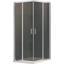 Душевой уголок Adema Glass Line Vierkant-100 (тонированное стекло)