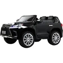 Детский автомобиль RiverToys Lexus LX570 / Y555YY (черный глянец)