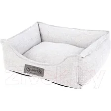 Лежак Scruffs Santa Paws 661389 (светло-серый)