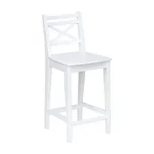 Стул барный Folium H600 эмаль, белый