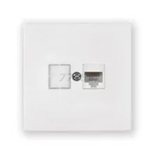 Розетка Bylectrica Сarre ТР4-6601 (белый)