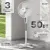 Вентилятор Econ ECO-SFR1610, белый