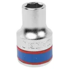 головка торцевая! стандартная шестигранная 1/2, 10 мм 433510M KING TONY