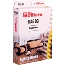 Комплект одноразовых мешков Filtero DAE 03 Эконом (4 шт)