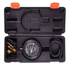 AF12030003C AFFIX Вакуумметр, от -1 до 1 бар, комплект адаптеров, кейс, 5 предметов