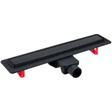 Трап/канал Berges Wasserhaus Optim Line Black 600 095506