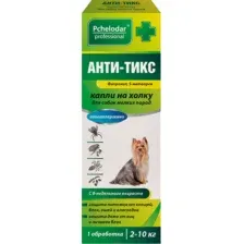 Капли от блох Pchelodar АНТИ-ТИКС для собак мелких пород (1 пипетка)