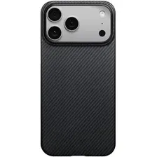 Чехол для телефона Pitaka Ultra-Slim для iPhone 17 Pro (600D Black/Grey Twill)
