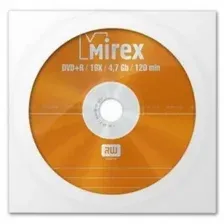 Диск DVD+R Mirex UL130013A1C (4.7Gb 16x)