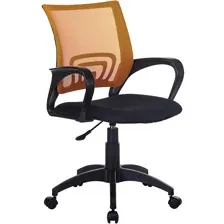 офисное компьютерное кресло Kingstyle KE-695N LT, оранжевый