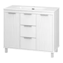 Brevita Тумба под умывальник Risacca 100 RIS-06100-0142Я (белый матовый)