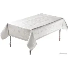 Скатерть DO&CO Etamin 160x220 10661 (белый)