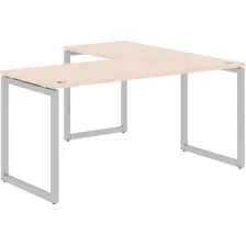 Стол угловой Xten-Q XQCT 1615 Silver (L), бук тиара