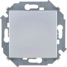 Выключатель Simon 1591101-033 (Алюминий)