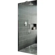 Душевая стенка MaybahGlass 89x195 MGD-689-5ш (прозрачное стекло/хром матовый)