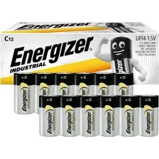 Батарейка Energizer EN93 Industrial C/LR14 Alkaline 1.5V (12шт)