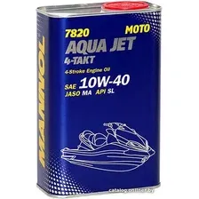 Моторное масло Mannol 4-Takt Aqua Jet 10W-40 1л