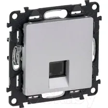 Розетка Legrand Valena Life 753638 (алюминий)
