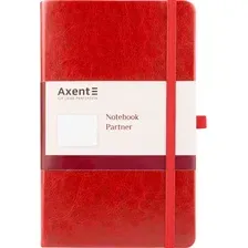 Записная книжка Axent Partner Lux А5 / 8202-06 (96л, красный)