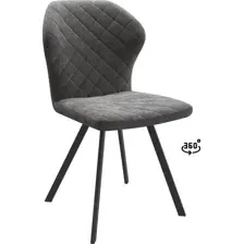 Стул МамаДома Robby D-R 360, b28 antracite lux\черный