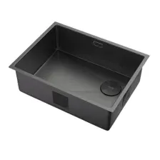 Мойка ZORG ZEROX 59 U / IF SIDE SF ZURINOX PVD GUNBLACK