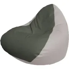 Кресло-мешок Flagman Relax Р2.3-101 (серый/белый)