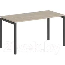 Письменный стол Norden 160x80x75 / SG.209.OL.44.AN (антрацит/дуб светлый)