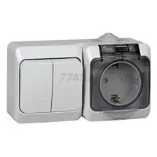 Розетка Schneider Electric Этюд BPA16-242C