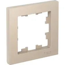 Рамка Systeme Electric AtlasDesign ATN001201 (песочный)