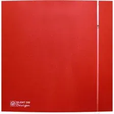 Вентилятор накладной Soler&Palau Silent-200 CZ Red Design - 4C / 5210616800