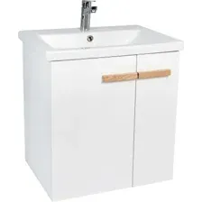 Viant Тумба с умывальником Мюнхен Como 70 VMUN70COBEL-T2STP (белый)+S-UM-COM70/1-w