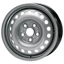 Штампованный диск Eurodisk 53A45V 14x5.5" 4x100мм DIA 56.1мм ET 45мм Silver
