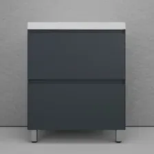 Symbolite Тумба под умывальник Манхэттен 70 Plus 2 ящика (графит)