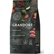 Сухой корм для кошек Grandorf Fresh Adult Sterilised (Утка и батат) 2 кг