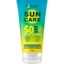 Солнцезащитный крем Family Cosmetics Family Sun, SPF 50+, 130 мл